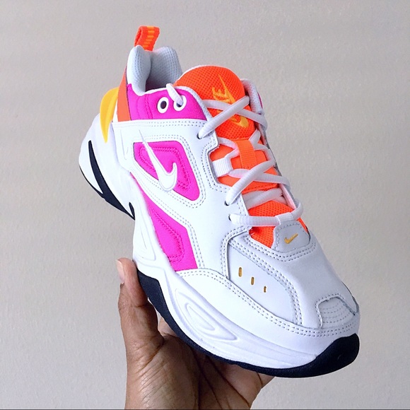 Nike M2K Tekno White Pink Orange - Picture 3 of 6